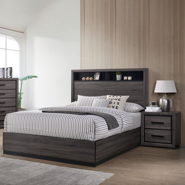 Red Barrel Studio® Delaris 2 Piece Bedroom Set | Wayfair